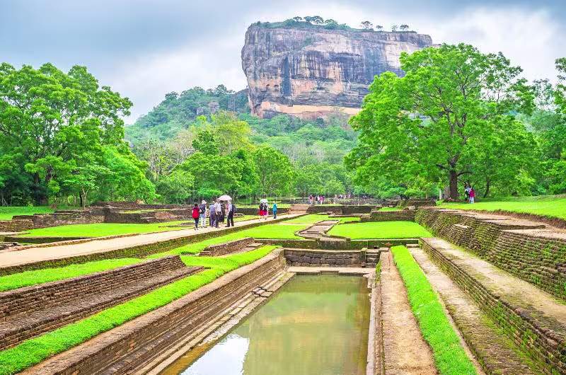 watergradens in sigiriya rock srilanka 2025 sigiriya rock watergardens in srilanka daytour 2025