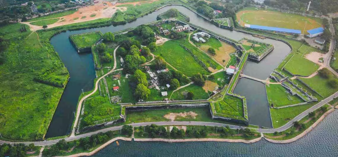 jaffna fort and old buildings tour in srilanka 2025